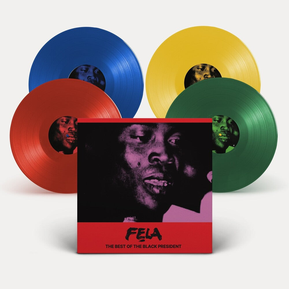 Fela Kuti- Best Of The Black President [Deluxe 4xLP] ( LP )