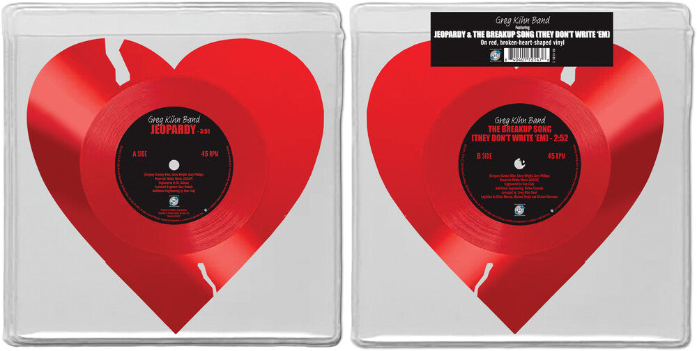 Greg Kihn Band- Jeopardy/Breakup Song (They Don't Write 'em) [Limited Edition] ( LP )