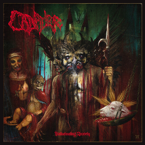 Cadaver- Hallucinating Anxiety - Marble ( LP )