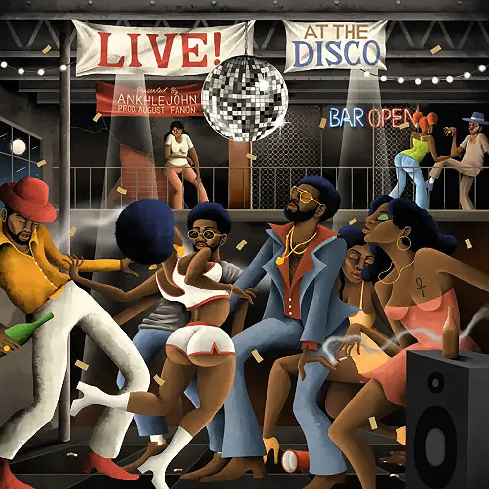 Ankhlejohn / August Fanon- Live At The Disco [Limited Edition] ( LP )