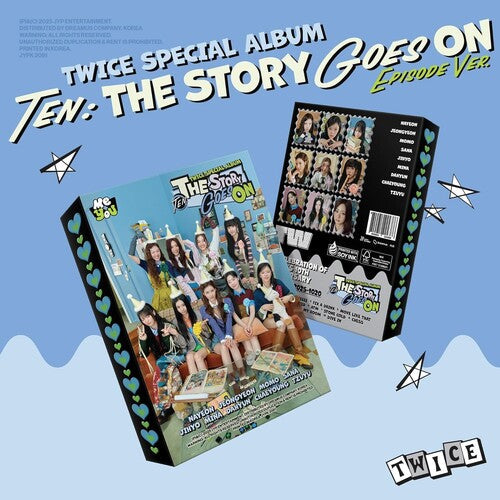 TWICE: TEN: The Story Goes On [Episode Ver.] - CD