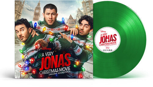 Jonas Brothers- A Very Jonas Christmas Movie (Original Soundtrack) [Emerald LP] (DAMAGED) ( LP )