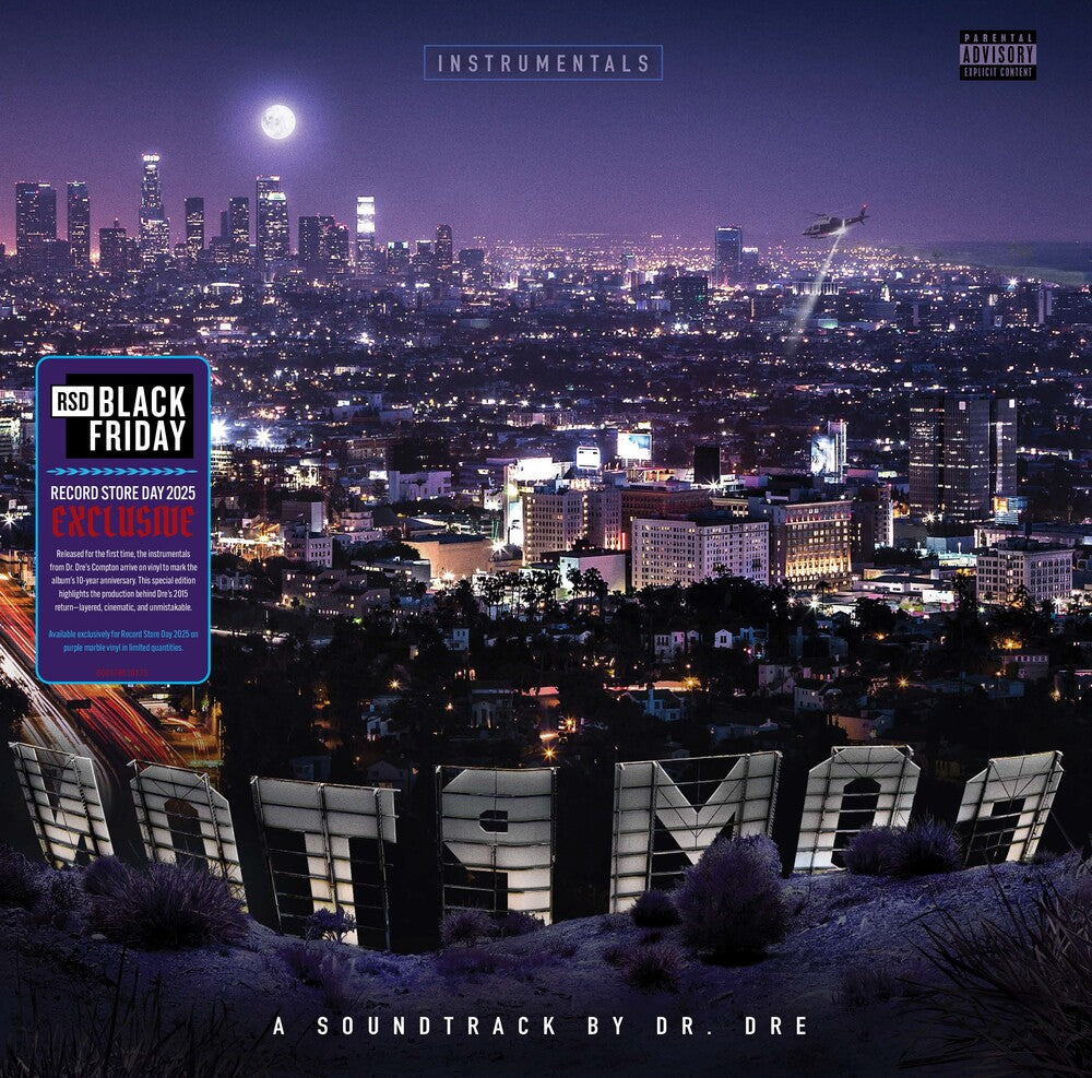 Dr. Dre- Compton (A Soundtrack by Dr. Dre) (Instrumental Edition) [RSD Black Friday 2025] ( LP )