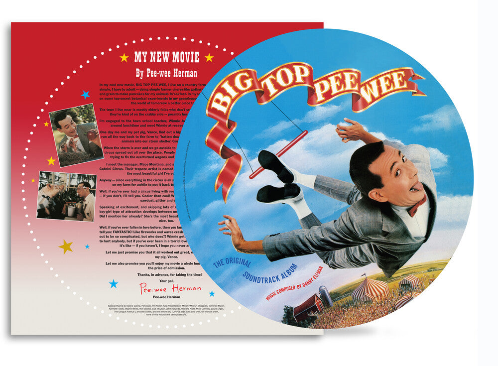 Danny Elfman- Big Top Pee-Wee (Original Soundtrack) [RSD Black Friday 2025] ( LP )