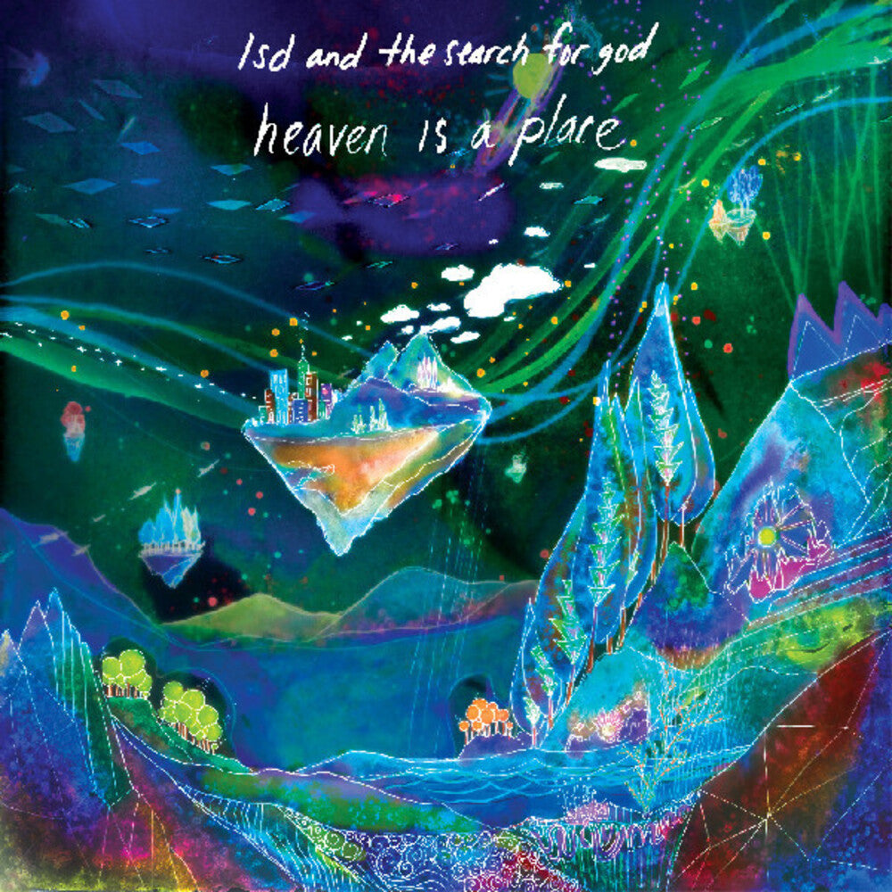 Lsd and the Search for God- Heaven Is A Place (DELUXE EDITION) [Blue Dream Vinyl, 24x24 poster, foil cover] ( LP )