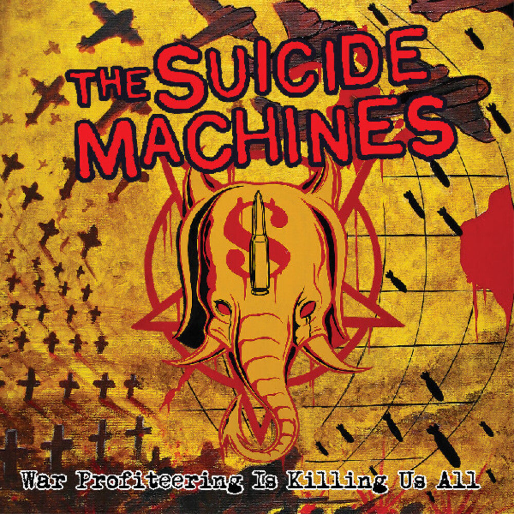 Suicide Machines- War Profiteering Is Killing Us All [Colored Vinyl] (Red) ( LP )