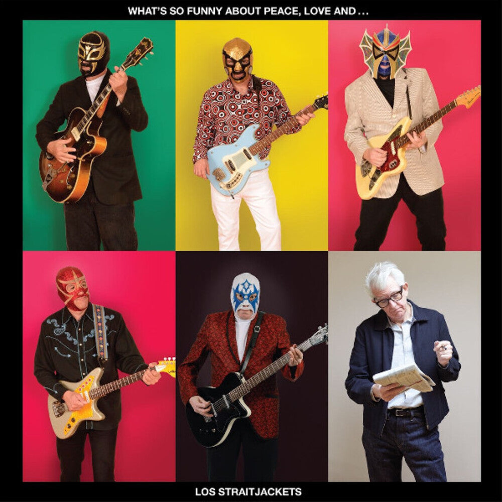 Los Straitjackets- What's So Funny About Peace, Love and Los Straitjackets ( LP )