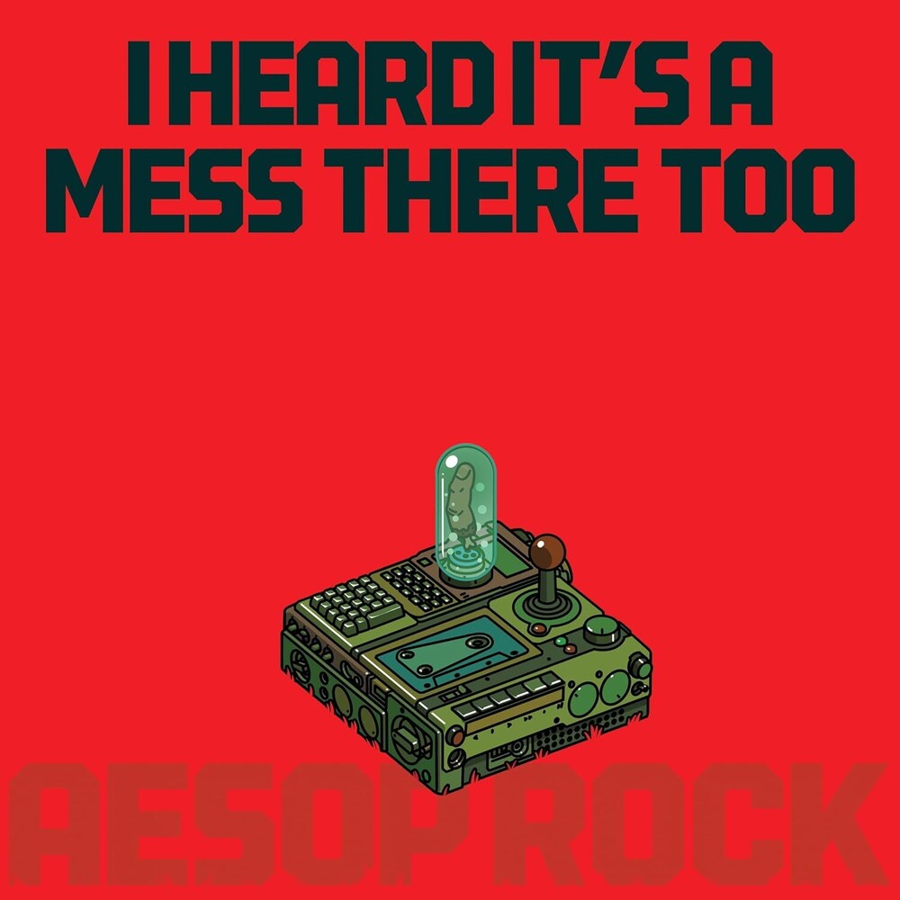 Aesop Rock- Heard It's A Mess There Too [Red Colored Vinyl] ( LP )