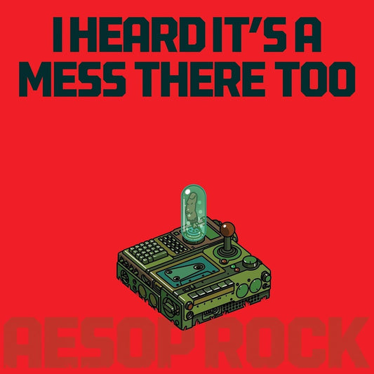 Aesop Rock- Heard It's A Mess There Too [Red Colored Vinyl] ( LP )
