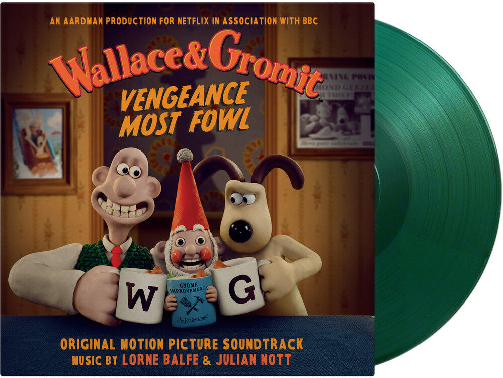 Lorne Balfe (Colv) (Grn) (Ltd) (Ogv)- Wallace & Gromit: Vengeance Most Fowl - O.S.T. ( LP )