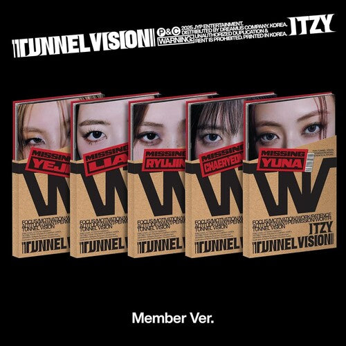 ITZY: TUNNEL VISION [Member ver.] - CD