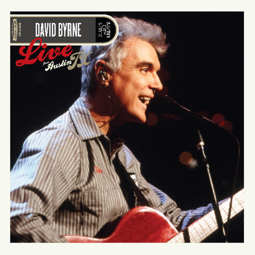 David Byrne- Live From Austin Tx [Colored Vinyl] (Gate) (Red) ( LP )