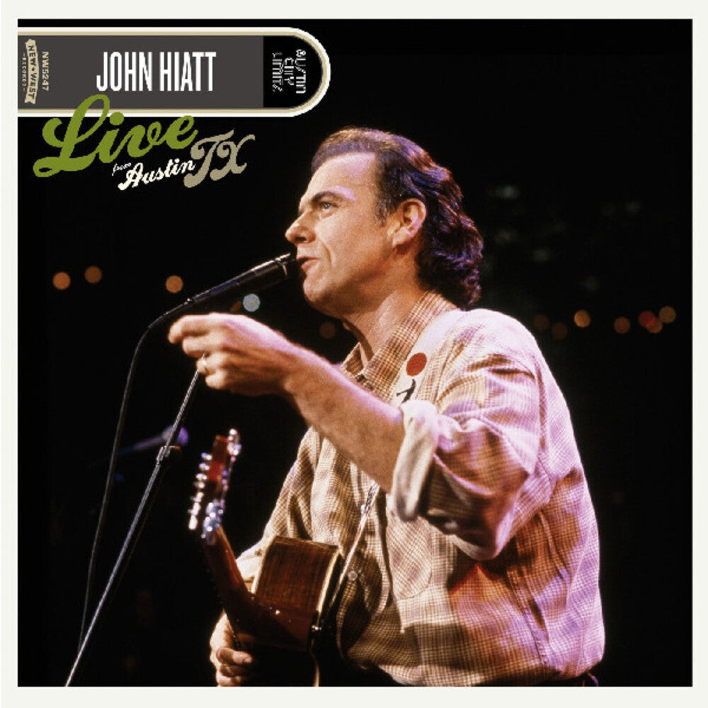 John Hiatt- Live From Austin Tx [Colored Vinyl] (Gate) (Oliv) ( LP )