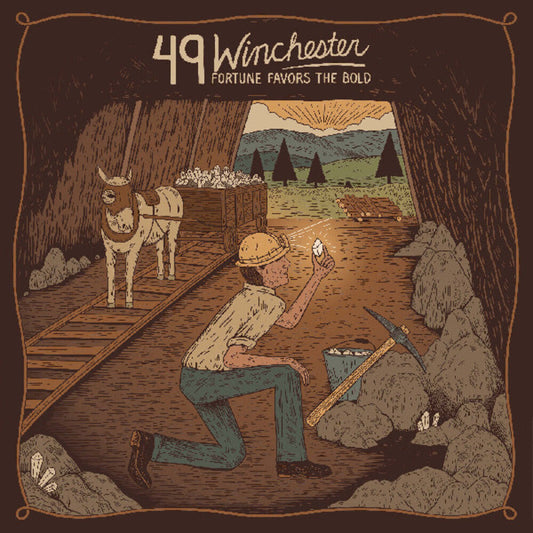 49 Winchester- Fortune Favors The Bold [Colored Vinyl] (Grn) (Red) (Ylw) ( LP )