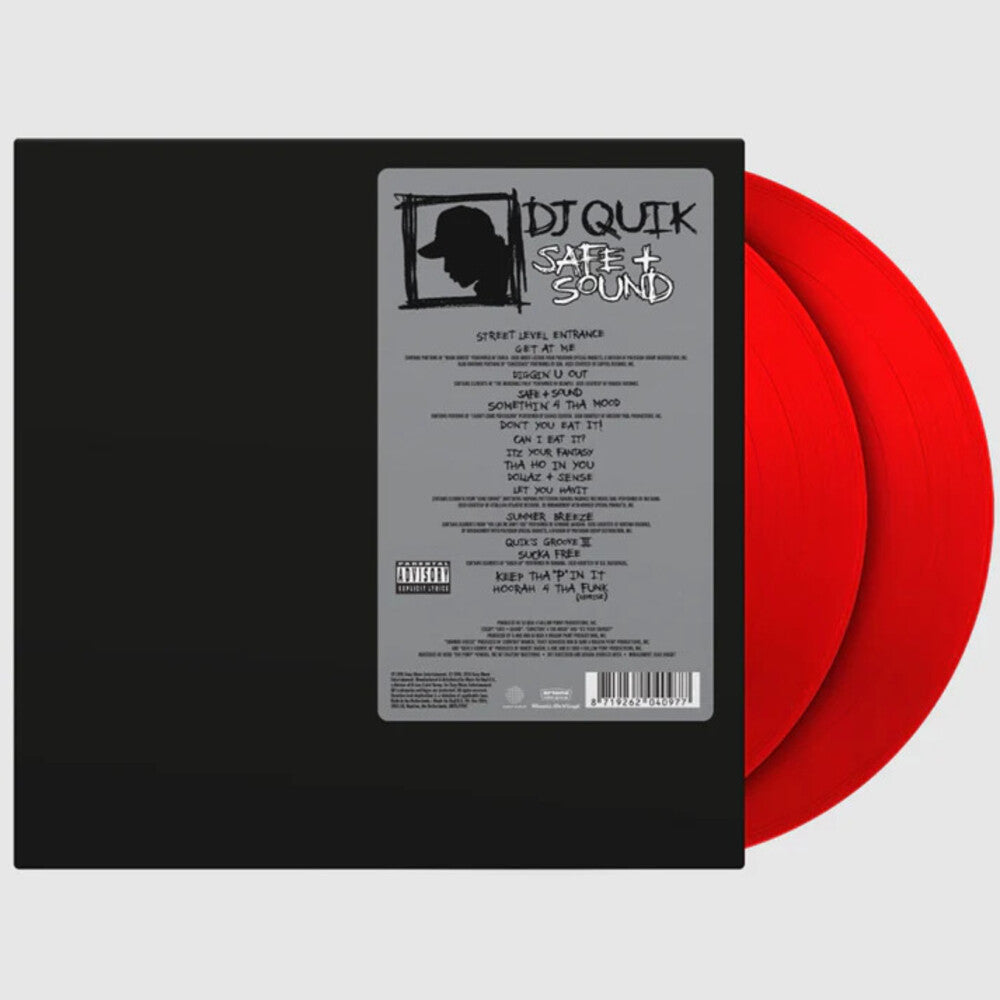 Dj Quik- Safe & Sound [180 Gram Red Vinyl] ( LP )