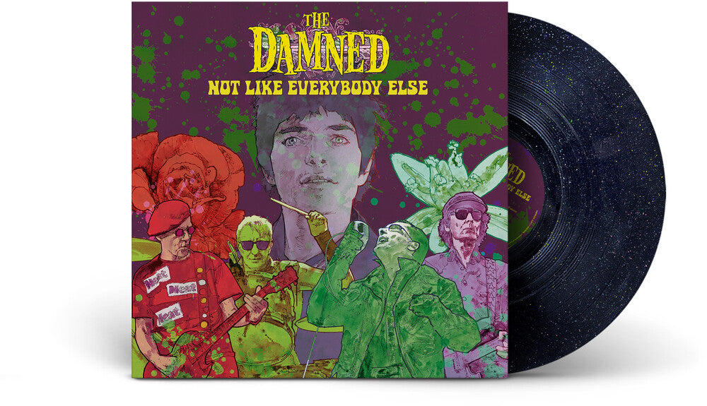 The Damned- Not Like Everybody Else [Rainbow Sparkle LP] ( LP )