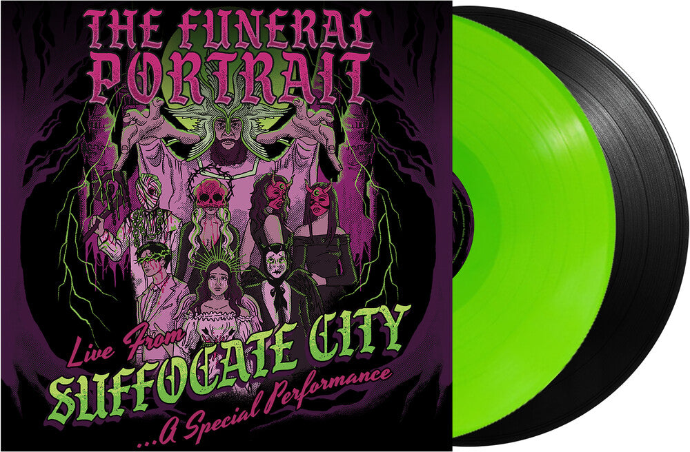 Funeral Portrait- Live From Suffocate City - Lime/Black (Blk) [Colored Vinyl] ( LP )