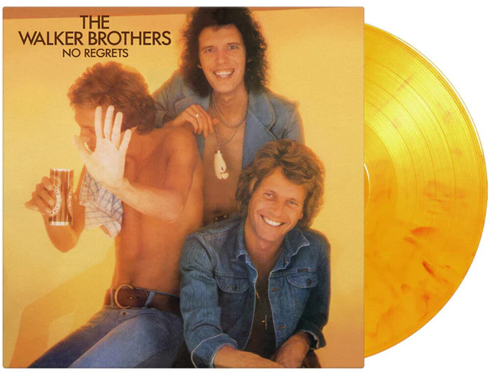 Walker Brothers- No Regrets [Colored Vinyl] [Limited Edition] [180 Gram] (Org) (Red) (Ylw) ( LP )