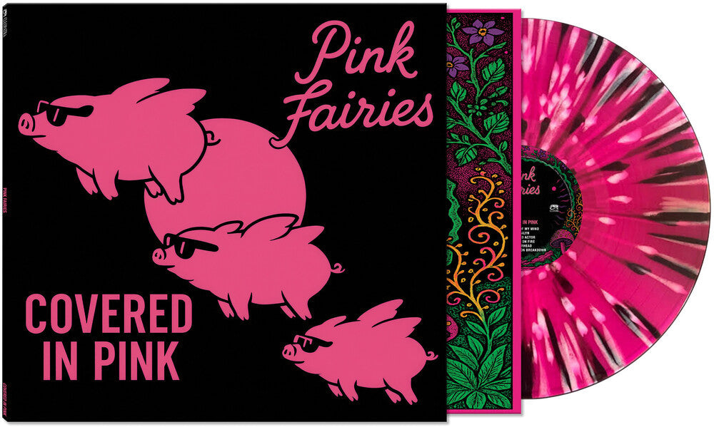 Pink Fairies- Covered in Pink [Splatter Vinyl] ( LP )