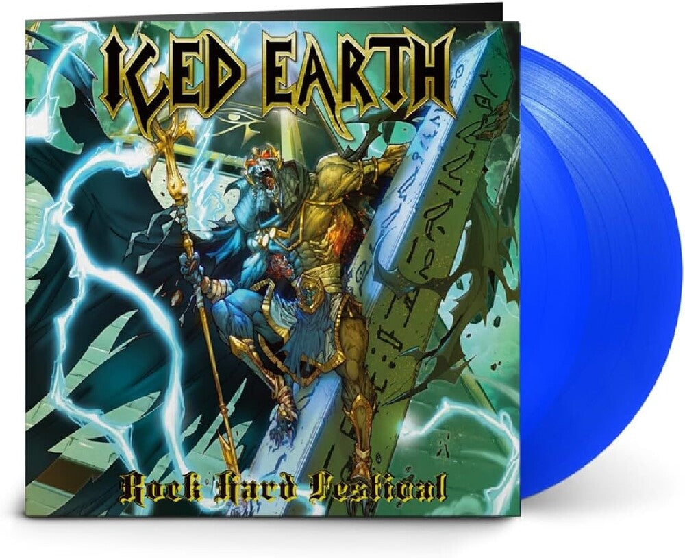 Iced Earth- Rock Hard Festival - Ltd Transparent Blue Vinyl ( LP )