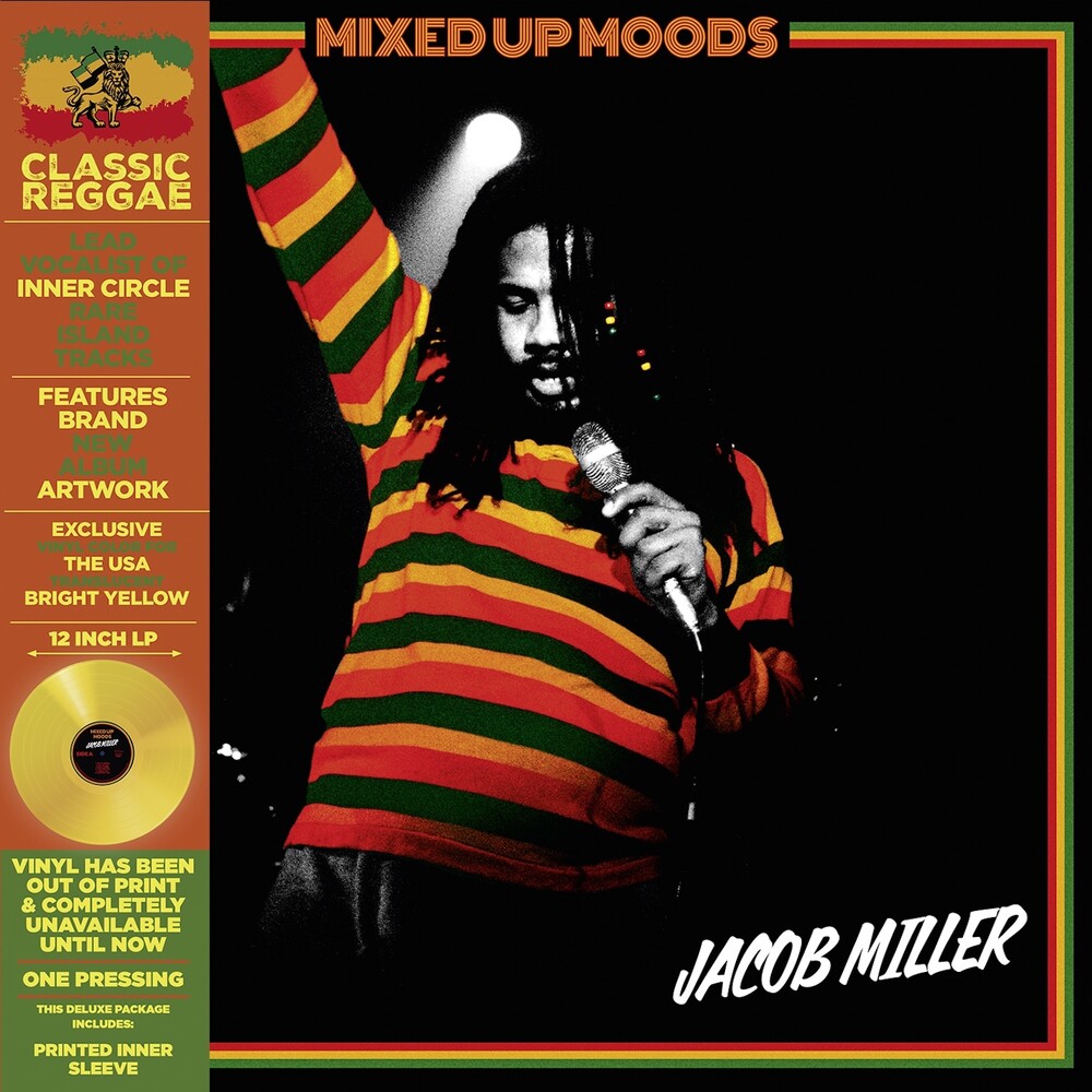 Jacob Miller- Mixed Up Moods - Yellow [Colored Vinyl] [Deluxe] [Limited Edition] (Ylw) ( LP )