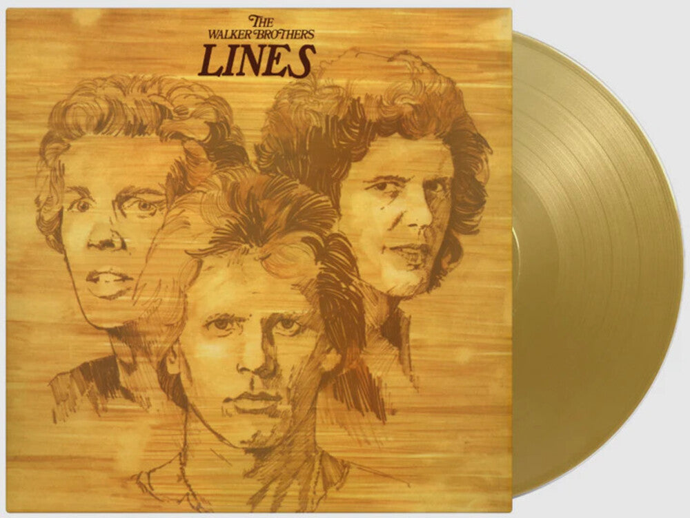 Walker Brothers- Lines [Colored Vinyl] (Gol) [Limited Edition] [180 Gram] (Hol) ( LP )