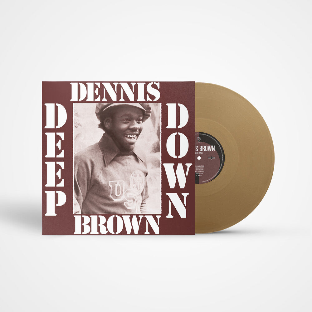 Dennis Brown- Deep Down [Gold Colored Vinyl] (50th Anniversary Remastered Reissue) ( LP )