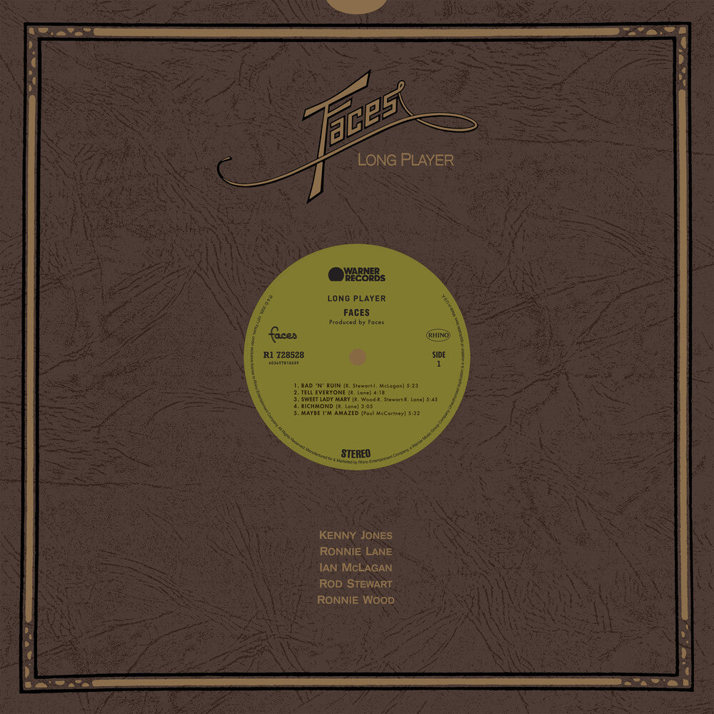 Faces- Long Player (SYEOR 2026) [Limited Edition] ( LP )