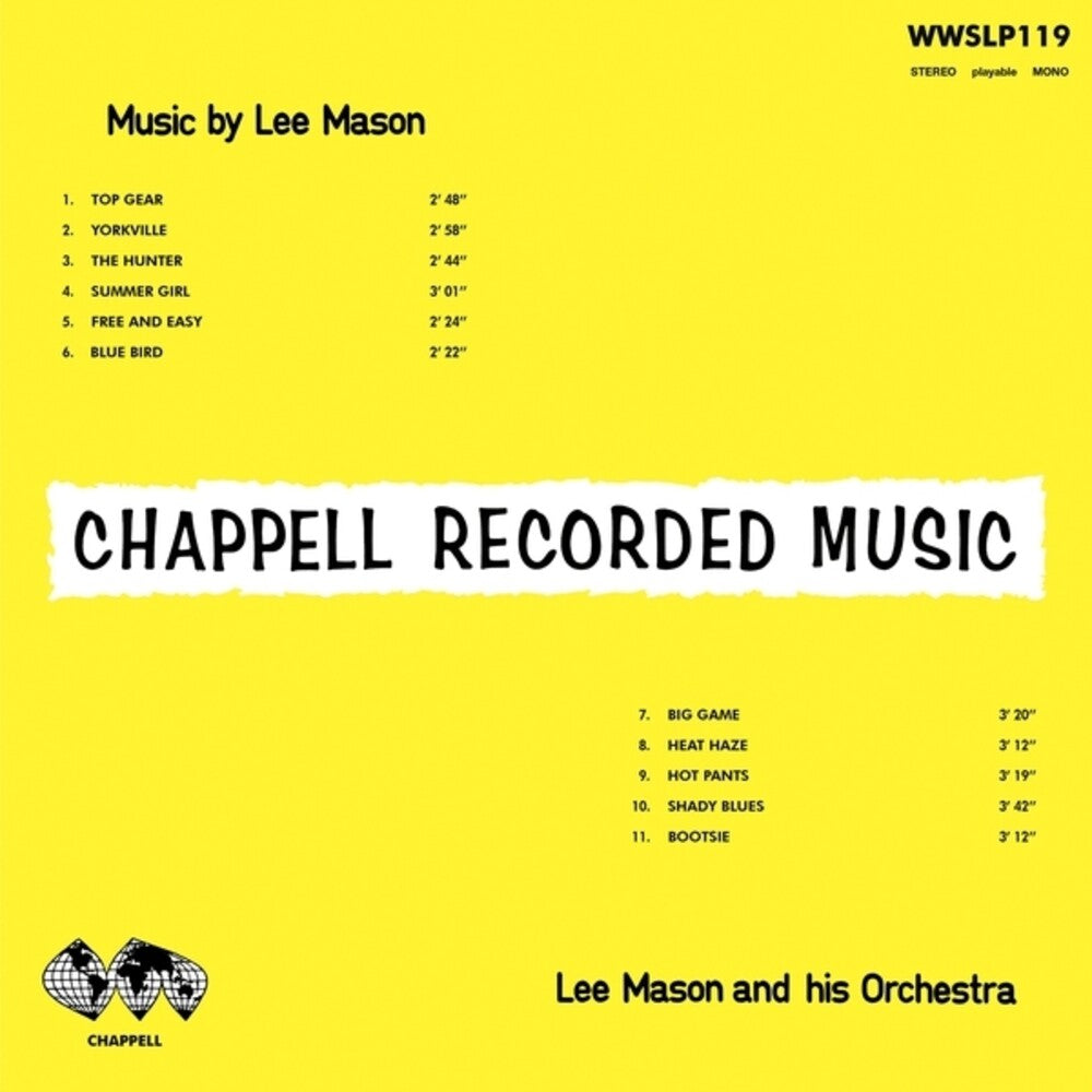 Lee Mason- Music By Lee Mason (1971) ( LP )