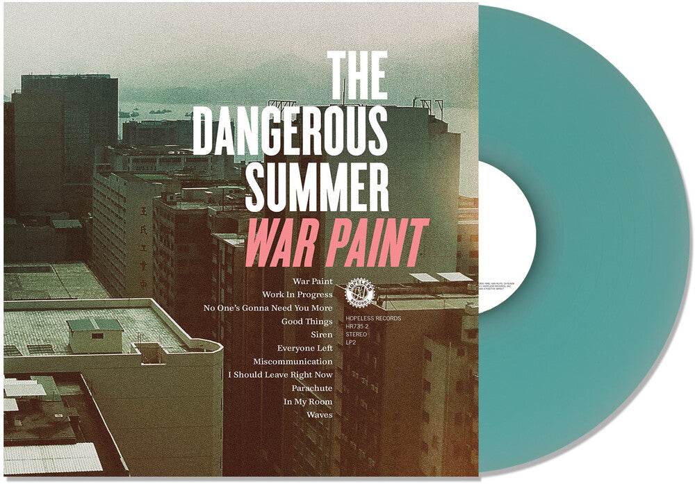 Dangerous Summer- War Paint - Blue (Blue) [Colored Vinyl] ( LP )