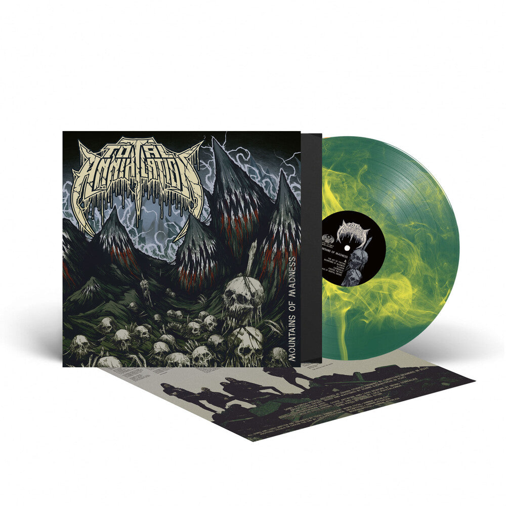 Total Annihilation- Mountains Of Madness - Green/Yellow [Colored Vinyl] (Grn) ( LP )