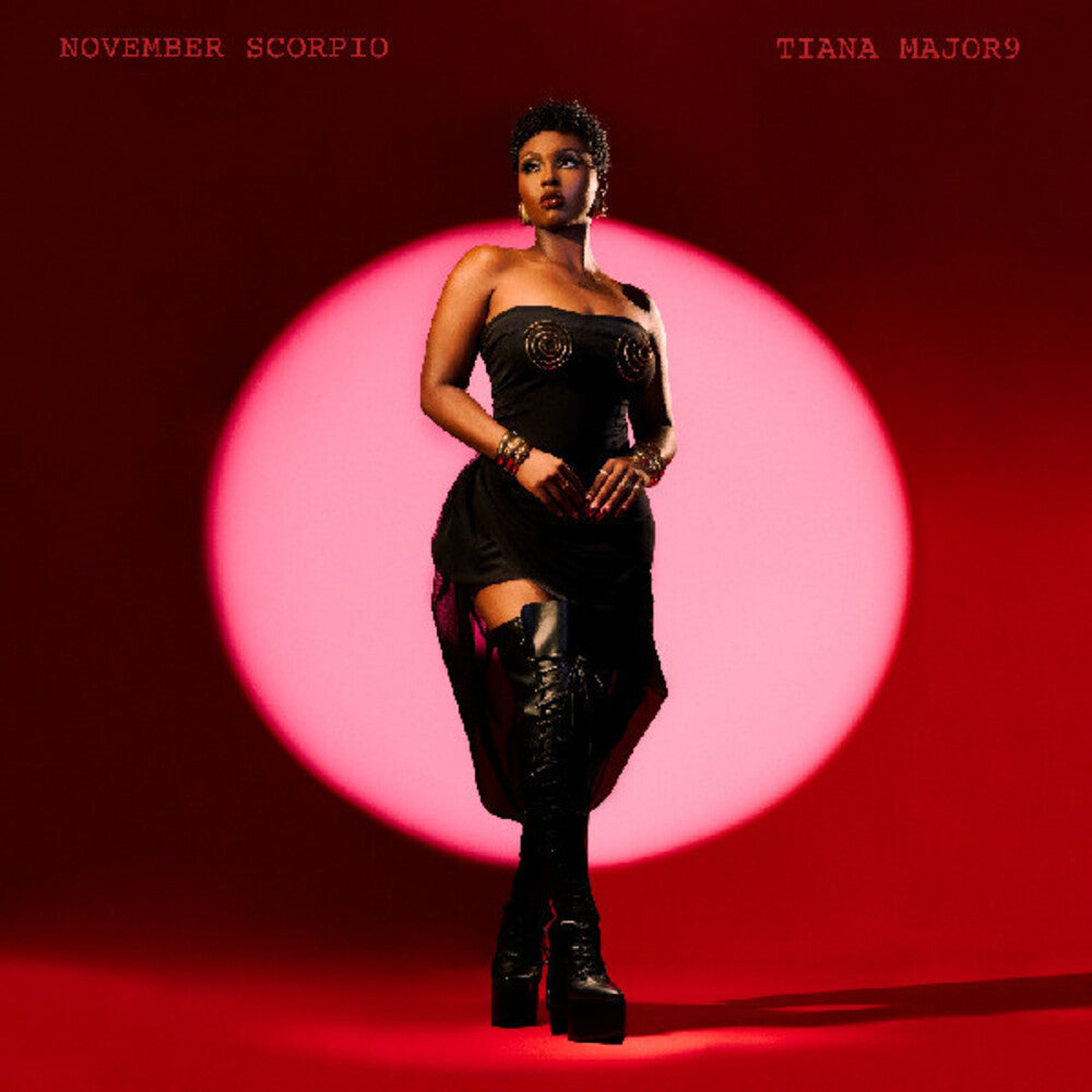 Tiana Major9- November Scorpio [Clear Vinyl] (Red) ( LP )