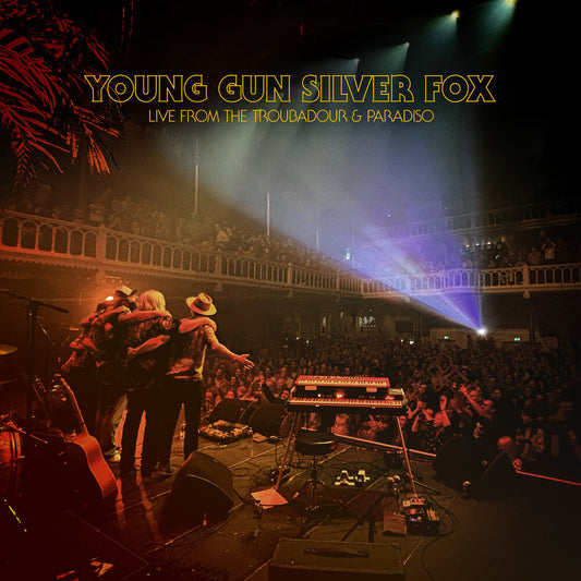 Young Gun Silver Fox- Live From The Troubadour & Paradiso (Blue) [Colored Vinyl] ( LP )
