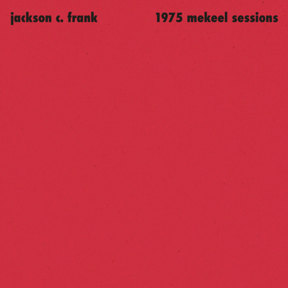 Frank Jackson C.- 1975 Mekeel Sessions ( LP )