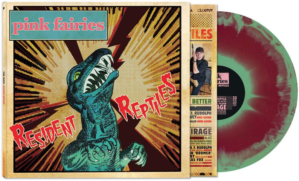 Pink Fairies- Resident Reptiles [Colored Vinyl] ( LP )