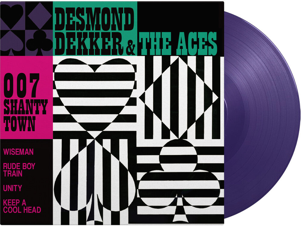 Desmond Dekker  & The Aces- 007 Shanty Town [Colored Vinyl] [Limited Edition] [180 Gram] (Purp) (Hol) ( LP )
