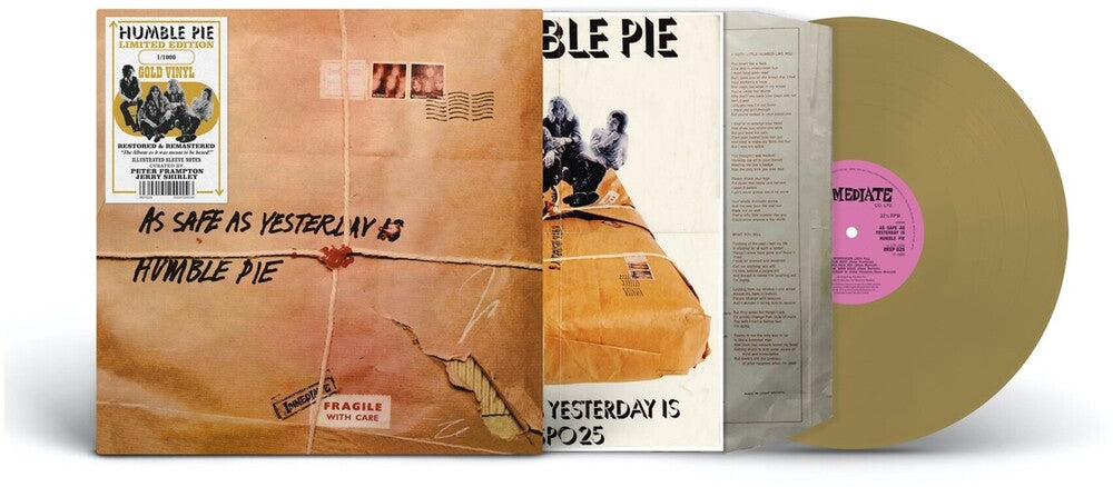 Humble Pie- As Safe As Yesterday [Gold] ( LP )