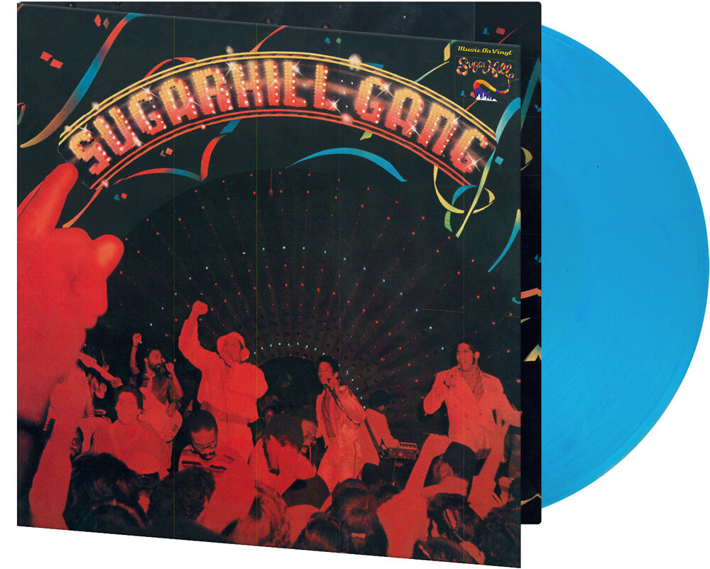 Sugarhill Gang- Sugarhill Gang [Clear & Blue Marble 180 Gram] ( LP )