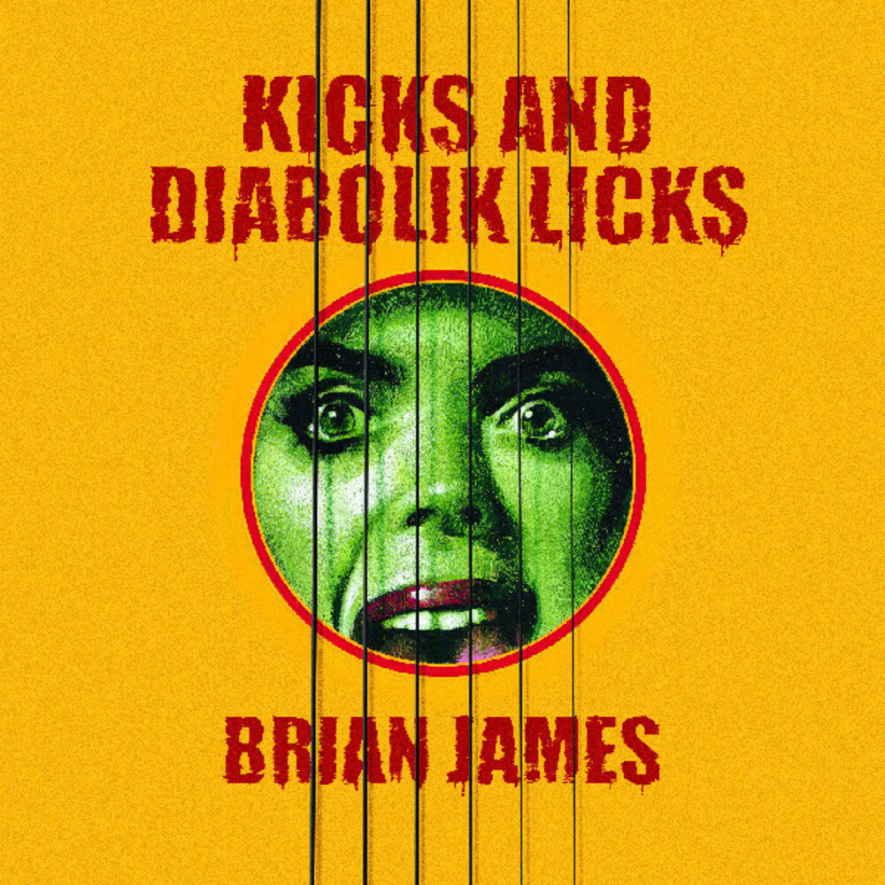 Brian James- Kicks And Diabolik Licks [Colored Vinyl] (Ylw) ( LP )