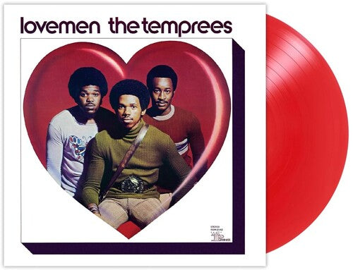 The Temprees: Lovemen (ALL-ANALOG) (VALENTINE RED PET PLASTIC VINYL) - VINYL