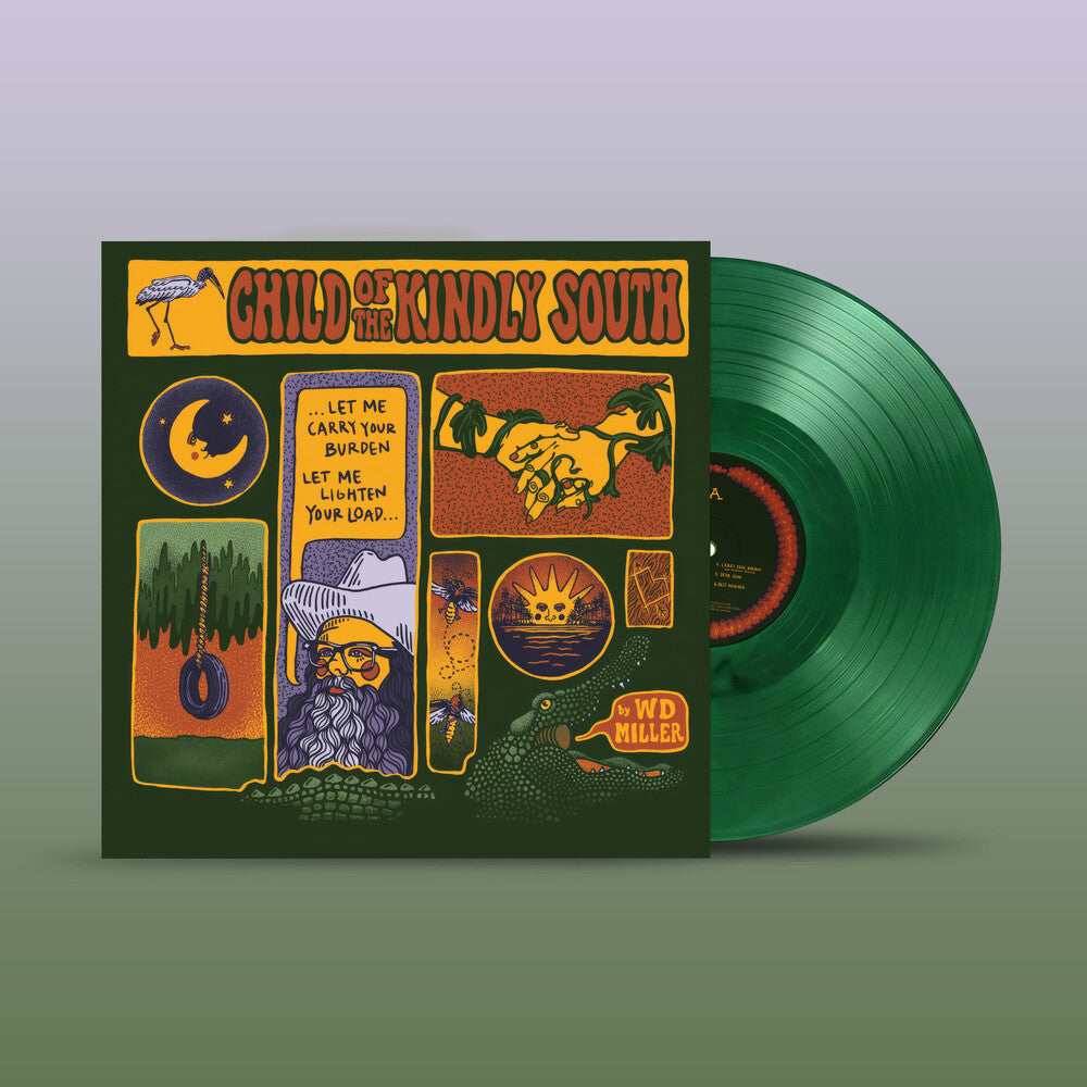 W Miller .D.- Child Of The Kindly South - Green [Colored Vinyl] (Grn) ( LP )