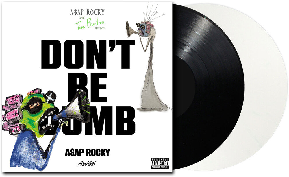 A$AP Rocky- Don't Be Dumb [Black and White] ( LP )