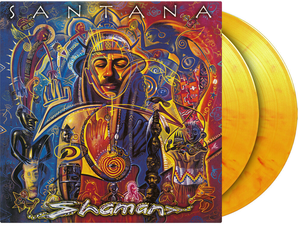Santana- Shaman [Colored Vinyl] [180 Gram] (Org) (Red) (Ylw) ( LP )
