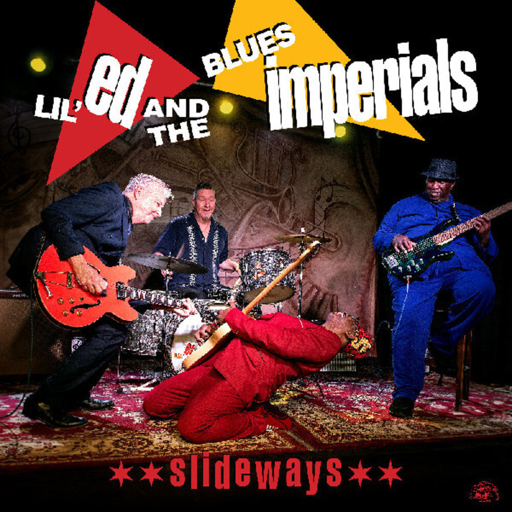 Lil Ed / Blues Imperials- Slideways [Clear Vinyl] (Red) ( LP )