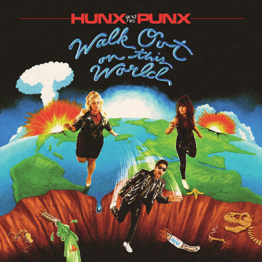 Hunx And His Punx- Walk Out On This World [Clear Vinyl] (Grn) [Download Included] (Spla) ( LP )