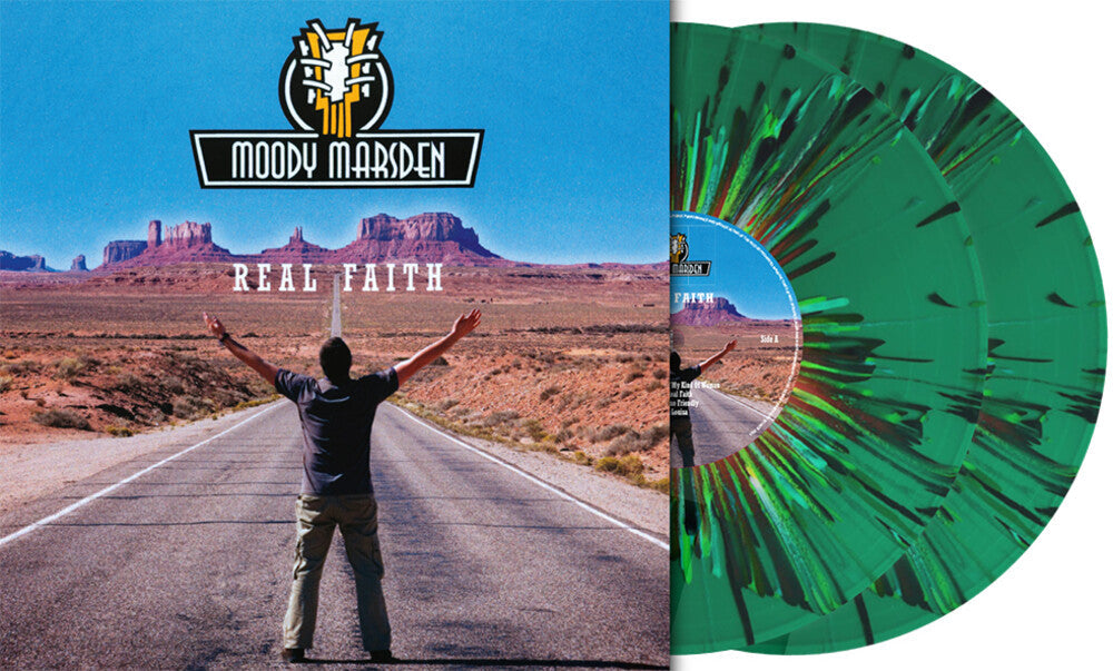 Moody Marsden- Real Faith - Splatter Vinyl [Colored Vinyl] (Spla) (Fra) ( LP )