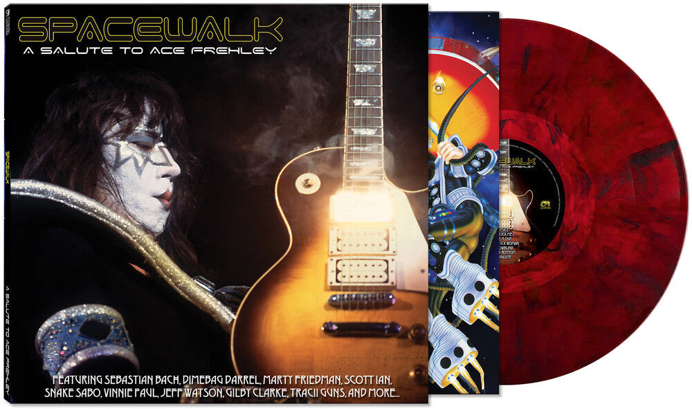 Various Artists- Spacewalk - A Tribute to Ace Frehley [Red Marble] ( LP )