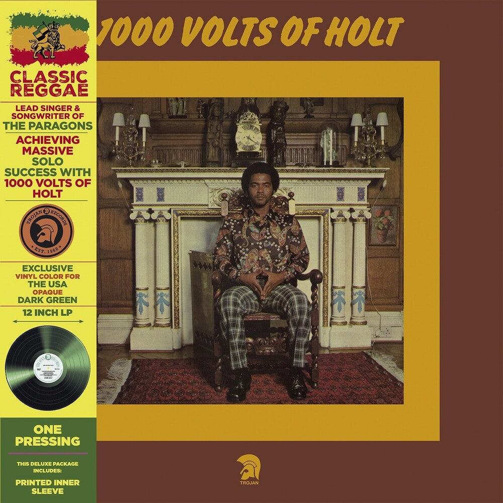 John Holt- 1000 Volts Of Holt - Green [Colored Vinyl] [Deluxe] (Grn) ( LP )