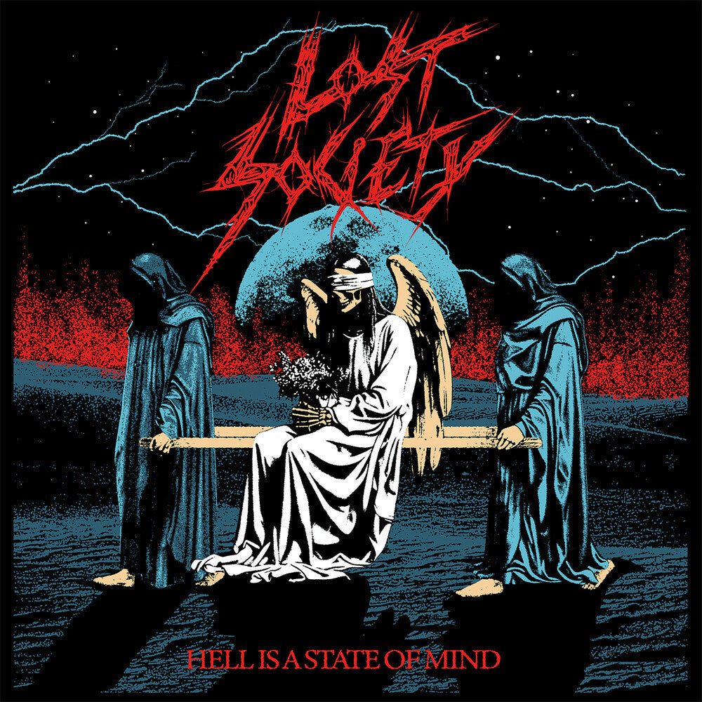 Lost Society- Hell Is A State Of Mind [Clear Vinyl] (Red) ( LP )