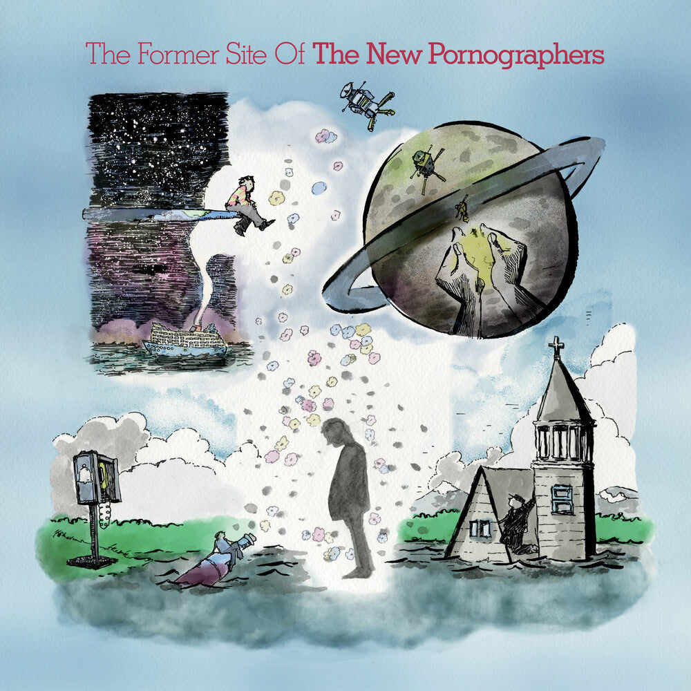 New Pornographers- Former Site Of (Black Vinyl) ( LP )